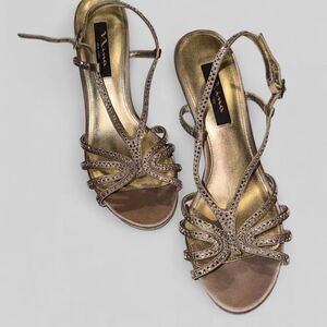 Nina Women's Gold Courts